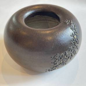 A Ikebana Mid Century Ceramic Vase